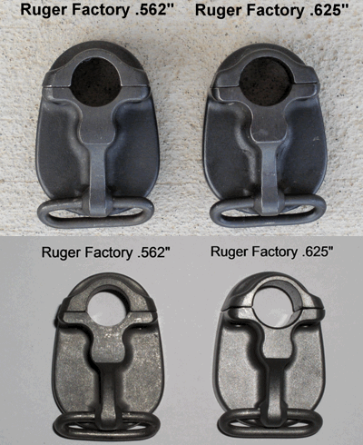 Non Adjustable Ruger Factory Steel Replacement Gas Blocks