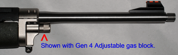 GENERATION 4 ADJUSTABLE GAS BLOCK Our Most Advanced Adjustable Gas Block